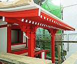 積川神社様 八坂社 改修工事〜2012年12月下旬までの風景