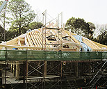 本堂新築工事〜2013年2月中旬までの風景