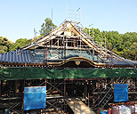 本堂新築工事〜2013年4月末までの風景