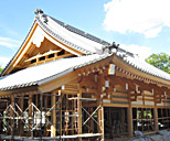 本堂新築工事〜2013年7月末までの風景